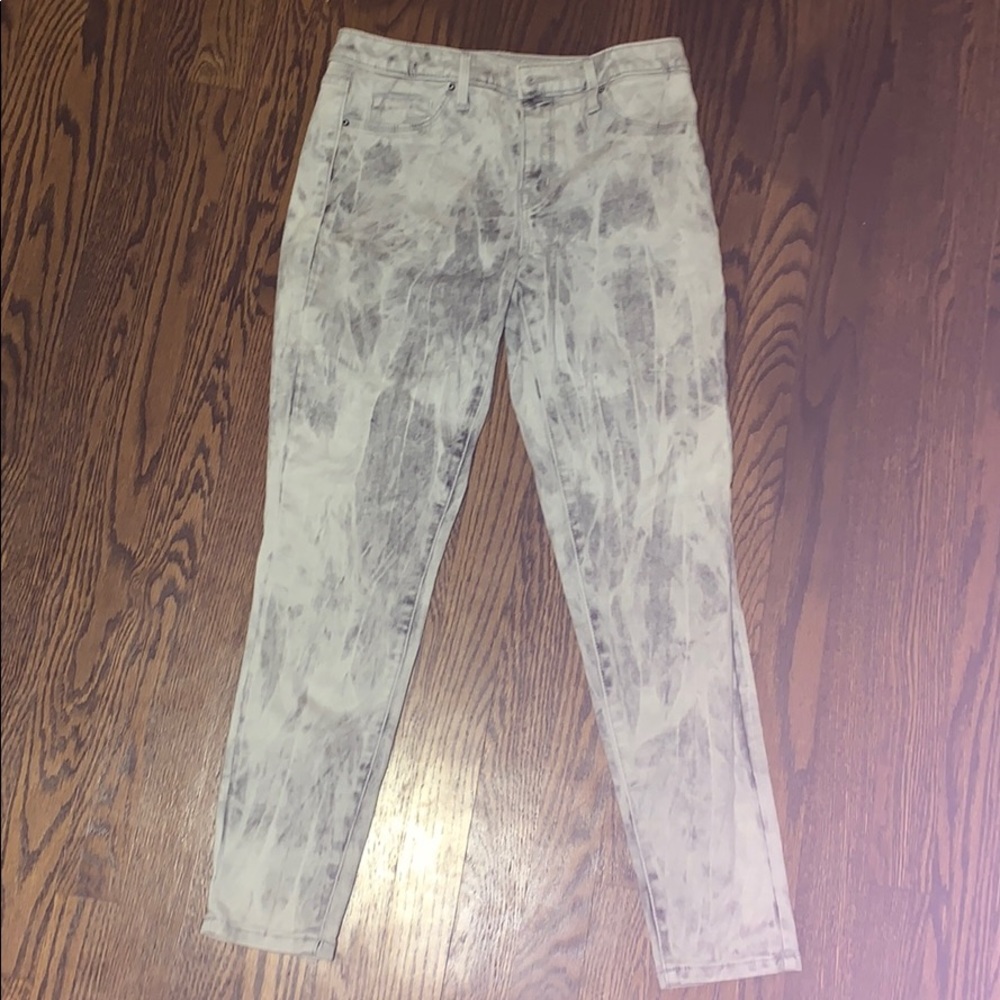 High-rise jegging